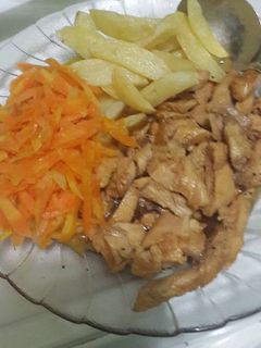 Foto resep Ayam bistik iris ala mami Lina