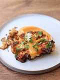 Spicy Sticky Gochujang Glaze Cauliflower Steak 🌿