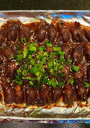 辣烤雞心 的食譜成品照片