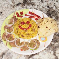 A picture of Jack fruit Kabab.