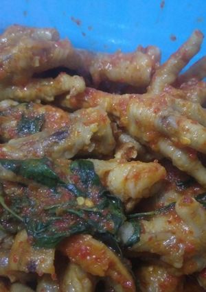 Foto resep Ceker Super Pedas