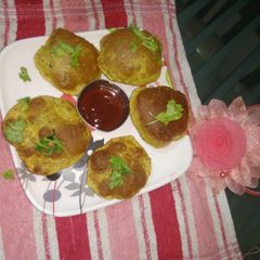 Masala puri A picture of Masala puri.