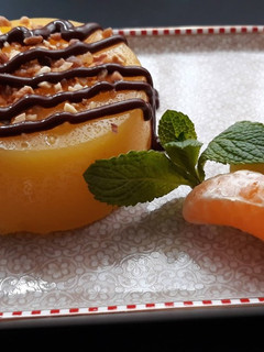 Una foto de Postre de naranja con 3 ingredientes