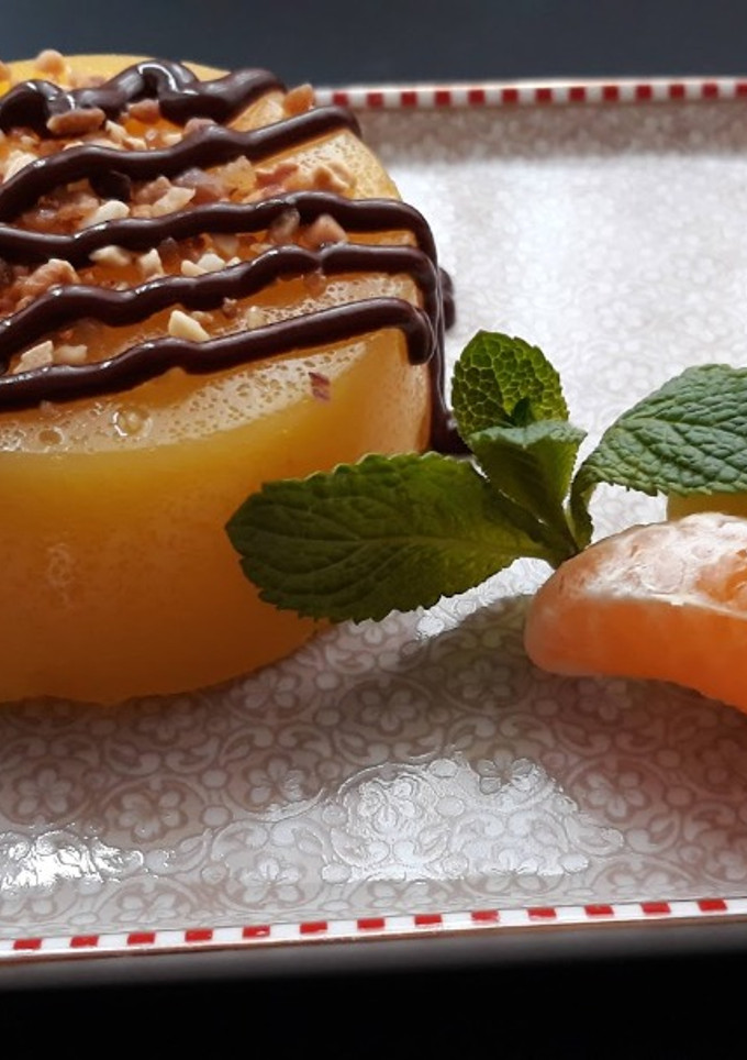 Una foto de Postre de naranja con 3 ingredientes