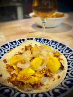 Una foto de Burritos de pollo sabor Cookpad con mango