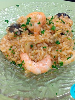 Una foto de Rissotto de pescado