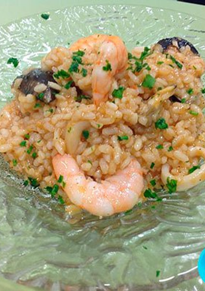 Una foto de Rissotto de pescado