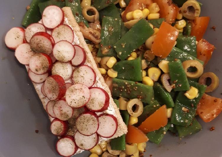 La Meilleur Recette De Salade d&#39;haricots plats