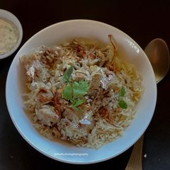 Mutton Yakhni Pulao A picture of Mutton Yakhni Pulao.