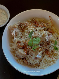 A picture of Mutton Yakhni Pulao.