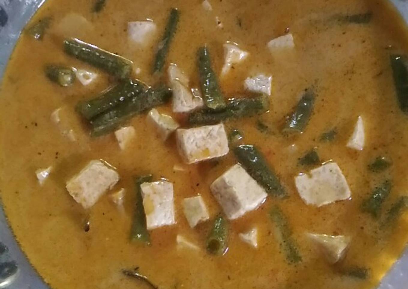 Lodeh tahu kacang panjang