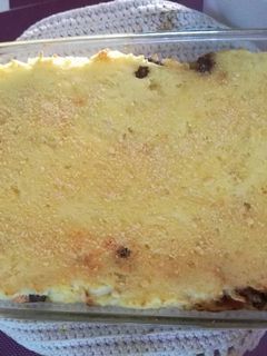 Una foto de Pastelón de papa con carne