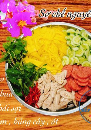 Hình của món Tré trộn.