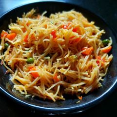 A picture of Vermicelli upma.