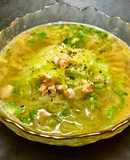 Canh Bí Đao Bào Nấu Tôm Tươi