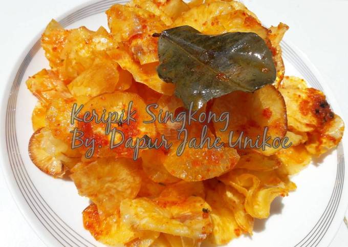 Resep Keripik Singkong Pedas Manis Oleh Dapur Jahe Unikoe By Nova