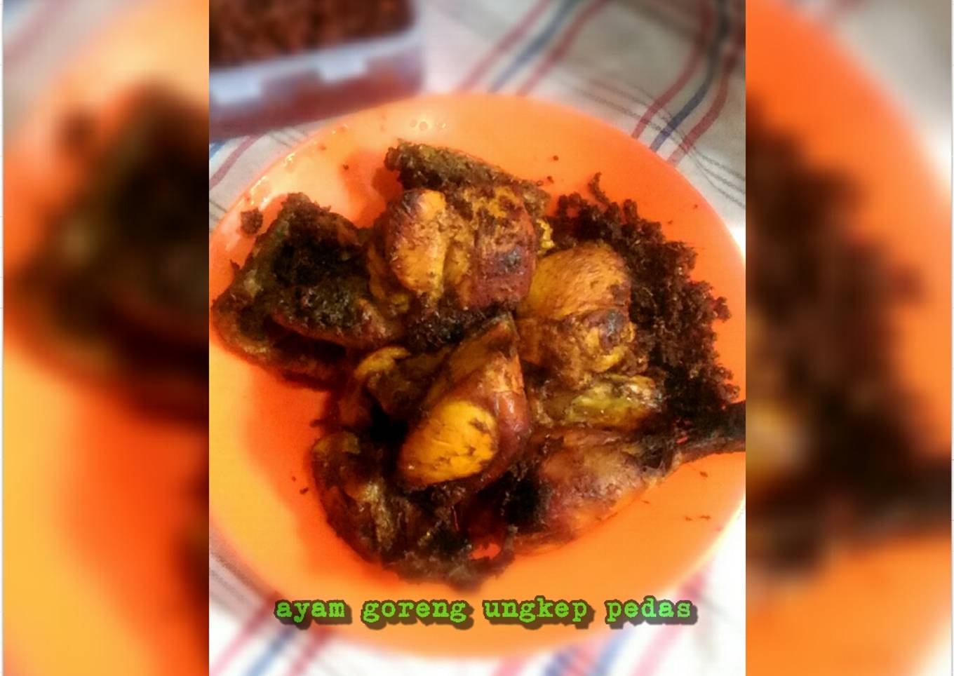 Ayam Goreng Ungkep Pedas