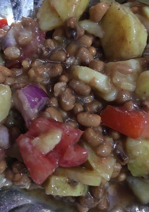 A picture of Rawa chaat.