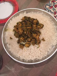 صورة لوصفة ربيان بالارز