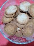 Galletitas de coco y frambuesas