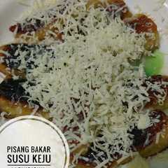 A picture of Pisang Bakar Susu Keju.