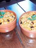 Arroz Basmati al curry con verduras