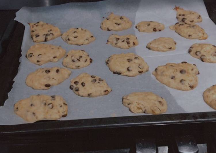 La Recette Pas à Pas Cookies banane chocolat