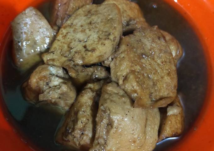 Semur tahu simpel