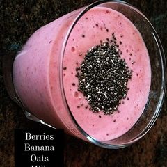 A picture of Oat smoothie.