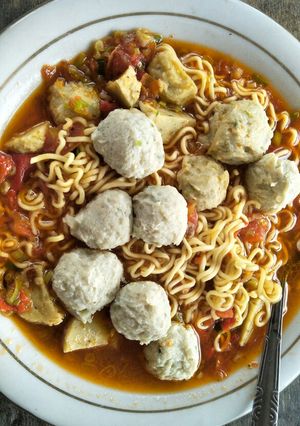 Foto resep Bakmie pedas