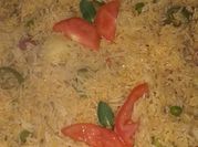 A picture of mix vegetable pulao