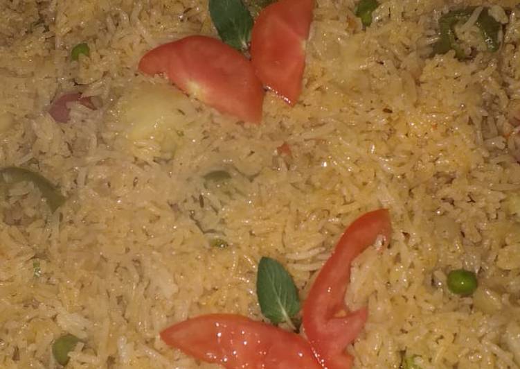 Simple Way to Prepare Favorite Mix vegetable Pulao