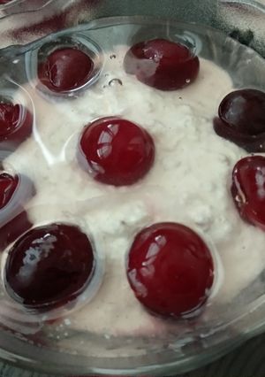 Meggyes túrókrém recept fotója
