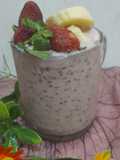 Overnight Oat Strawberry - Pisang