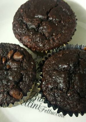 Una foto de Muffins chocolate libre de culpas