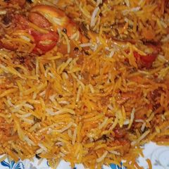 A picture of Chicken Biryani.
