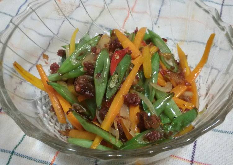 Cara memasak Tumis Kornet Wortel Buncis, Sempurna
