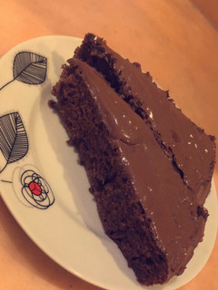 صورة لوصفة كيكة شوكولاته سهله 😍😍