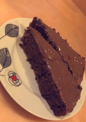 صورة لوصفة كيكة بيتي كروكر شوكولاته سهله 😍😍