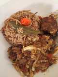 Spicy brown rice