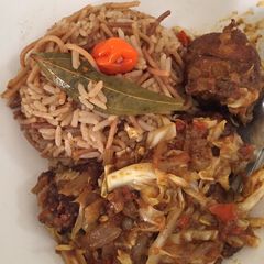 A picture of Spicy brown rice.