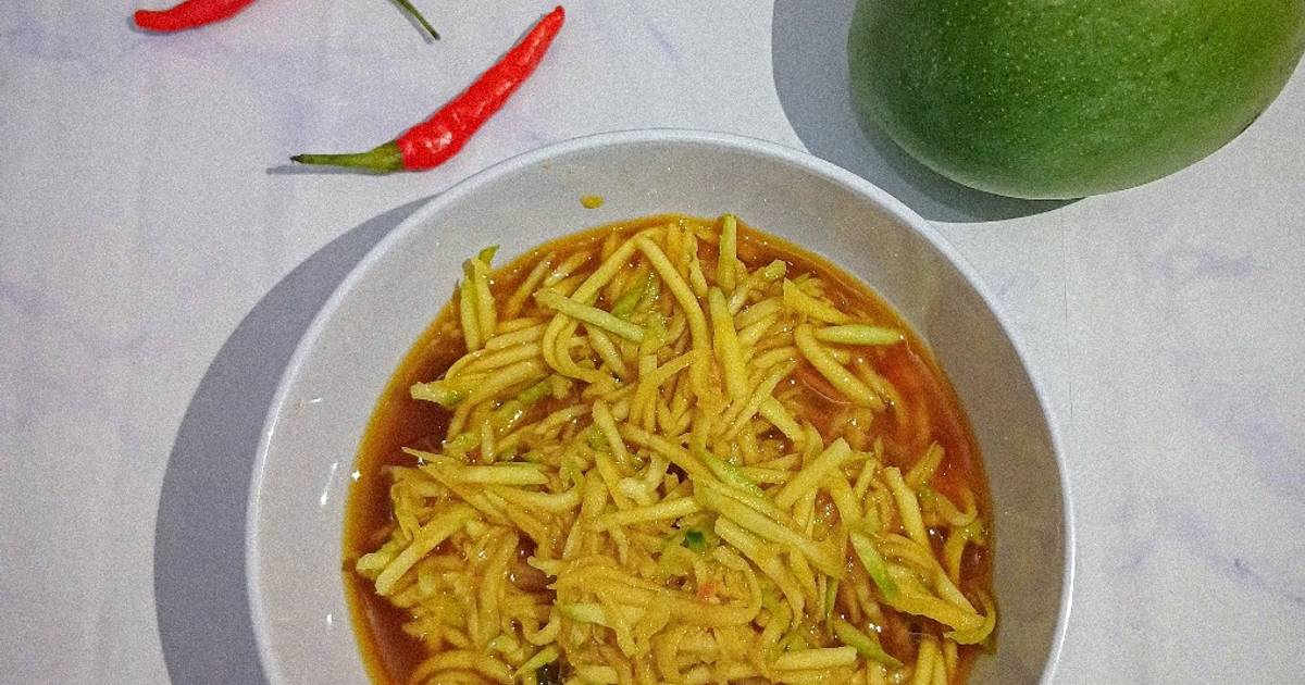 Resep Rujak Serut Mangga Muda Oleh Rumkitchen Cookpad