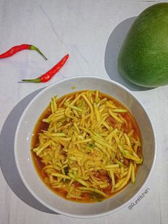 Foto resep Rujak serut mangga muda