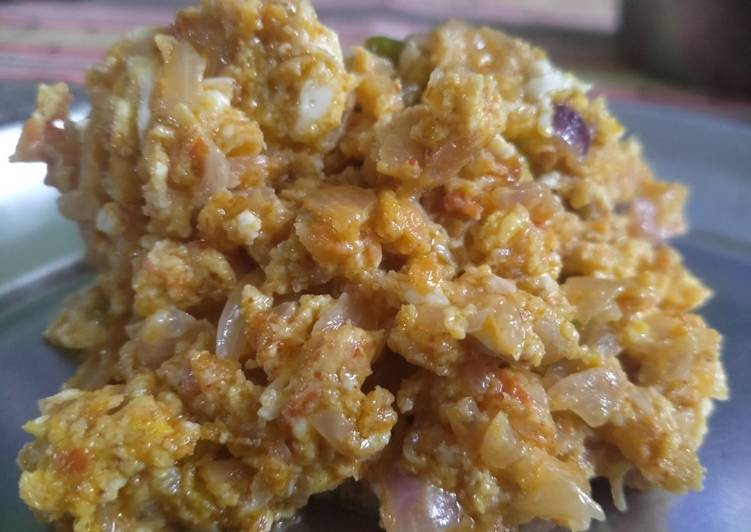 Egg 🥚 bhurji🥚😋😋