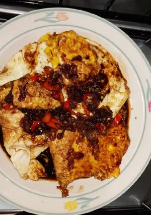 Foto resep Telor mata sapi pedas manis