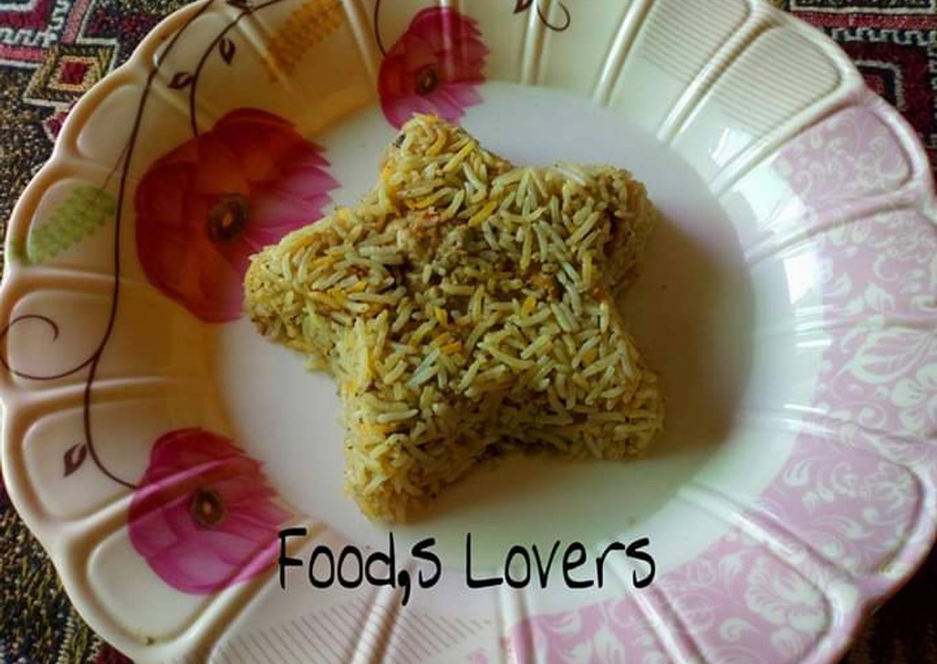 White biryani