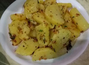 Foto resep Kentang Rebus Garlic