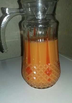 A picture of Carrot juice.