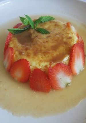A picture of Eggless Caramalized Custard.