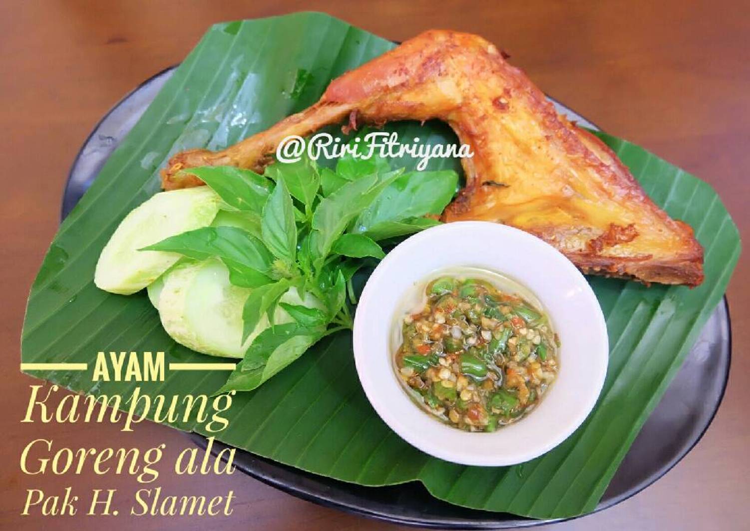 Resep Ayam Kampung Goreng ala Pak H Slamet oleh Riri Resep Ayam Kampung Goreng ala Pak H Slamet oleh Riri